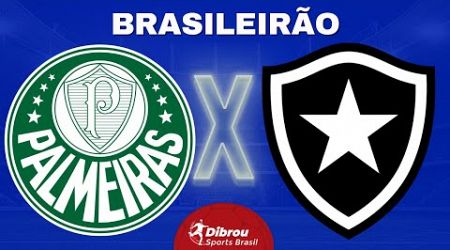 PALMEIRAS X BOTAFOGO AO VIVO BRASILEIRÃO DIRETO DO ALLIANZ PARQUE | RODADA 36 - NARRAÇÃO