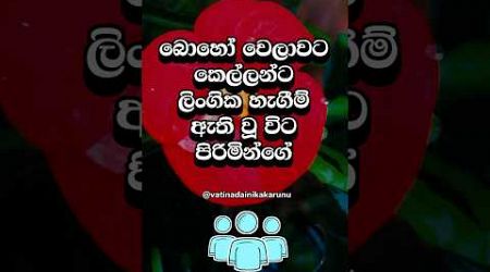 ගොඩක් දුරට කෙල්ලො කරන්නෙ ඕක 