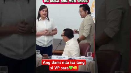 VP SARA SINUGOD ANG MGA CROCS #duterte #saraduterte#politics #viralvideo #trending#shorts#viralnews