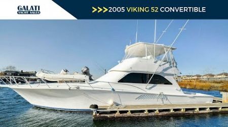 2005 Viking 52 Convertible Yacht For Sale &quot;Easy Going&quot;