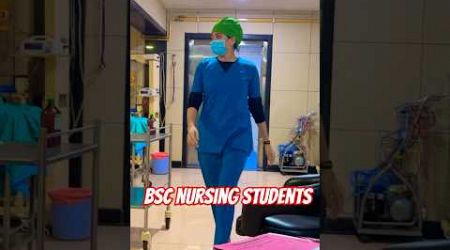 Bsc Nursing Students life 