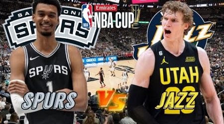 San Antonio Spurs vs Utah Jazz Live Play by Play &amp; Scoreboard