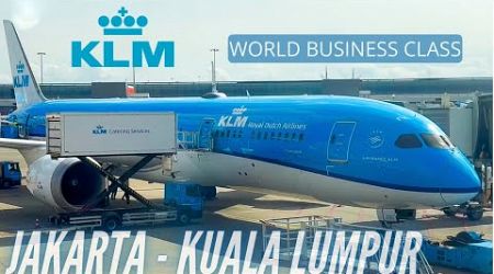 KLM B787-9 in World Business Class + Premium Comfort Class preview | Trip Report