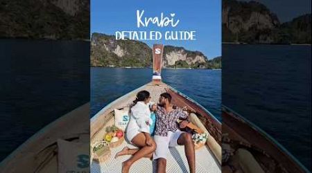 Krabi Detailed Guide. Everything you need to know for Krabi#krabi #phuket #island #thailand #shorts