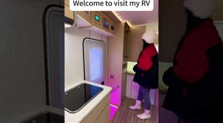 Come and see my RV. Do you want to travel in such an RV?