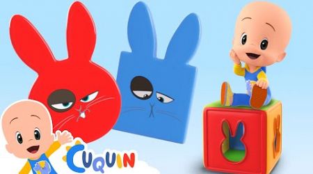 Bunny shaped cube | Cleo &amp; Cuquin | Toddlers | Education