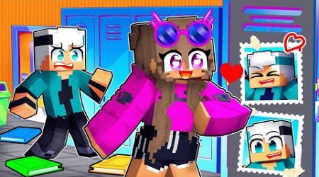 SOU O CRUSH da GAROTA POPULAR no Minecraft