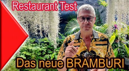 Testessen im Bramburi und komplette Speisekarte