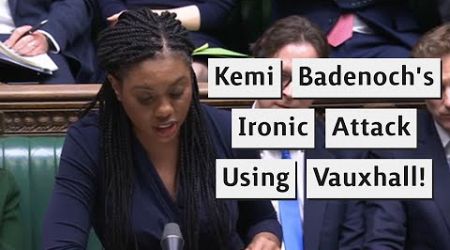 Kemi Badenoch Ironically Tries To Attack Government Over Vauxhall Layoffs!