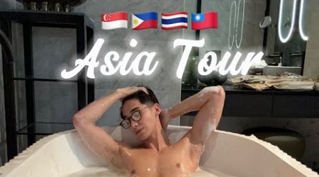 Travel with me on my Asia Drag Tour | Singapore, Manila, Bangkok &amp; Taipei 