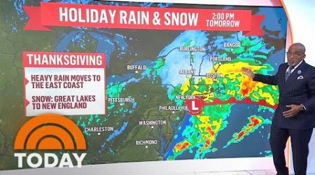 Coast-to-coast storm threatens Thanksgiving travel plans