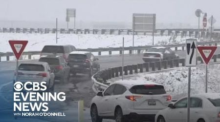 Rough weather complicates holiday travel