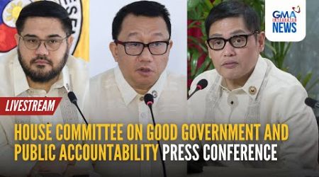 LIVE: House Committee on Good Government and Public... (Nov. 28, 2024) | GMA Integrated News -REPLAY