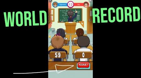 Popular game where you need to punch your classmate :)