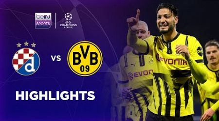 Dinamo Zagreb 0-3 Borussia Dortmund | Champions League 24/25 Match Highlights