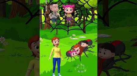 Good Children Will Help Spider Mother Find Her Baby#fun #early #education #animation