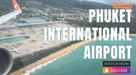 Takeoff from Phuket International Airport (HKT) 4K