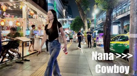 Bangkok Night walk - Nana to Cowboy