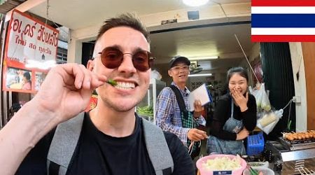 Hungry Vlogger On Street Food Market in Bangkok, Thailand! 