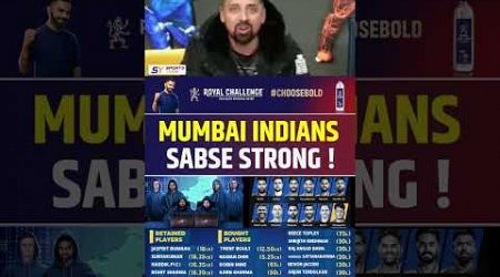 IPL 2025: MUMBAI INDIANS SABSE STRONG ! #mumbaiindians #ipl2025