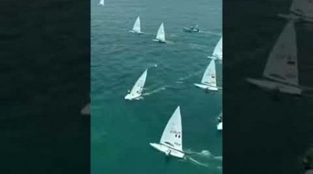 This figure is too risky for boats other than #ilca #sailing #regatta #technique