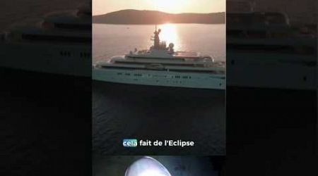 L&#39;éclipse le deuxième yacht le plus grand #funny #creatif #creative #subscribe #shorts