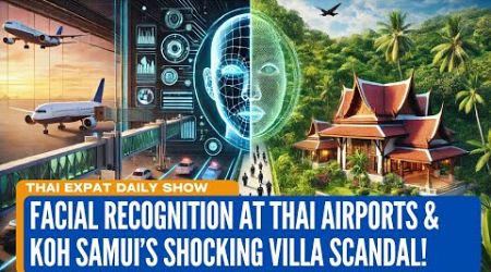 Facial Recognition at Thai Airports | Koh Samui’s Shocking Villa Scandal! | Thai News