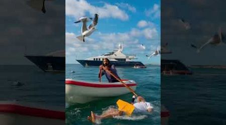 Snoop &amp; Ronaldo chilling on the Yacht 