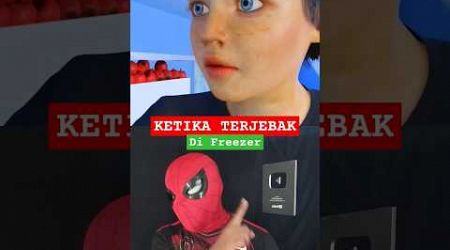 KETIKA TERJEBAK DI FREEZER #education #science #physics @zackdfilms