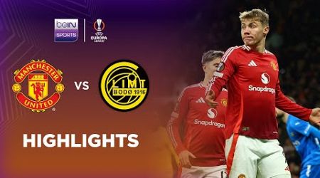 Manchester United 3-2 Bodø/Glimt | Europa League 24/25 Match Highlights