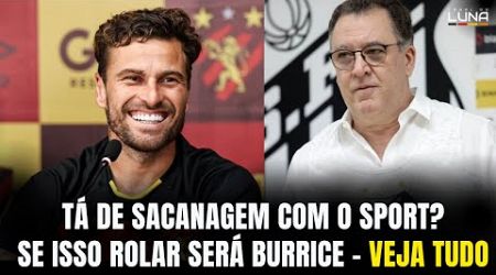 BURRICE E SACANAGEM COM O SPORT VINDO DO SANTOS POR CONTA DO LUCAS LIMA