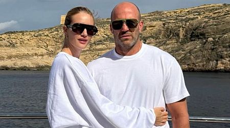 Statham & Huntington-Whiteley: Der "Transporter" und das Model öffnen ihr Familienalbum