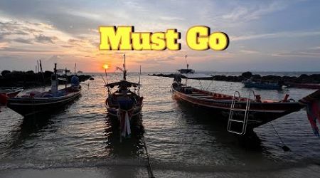 Sunset on Five Islands as seen from Samui