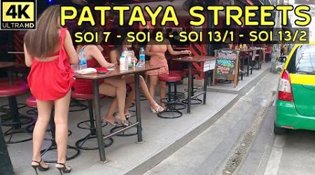 Pattaya Drive Thru Pattaya Second Road- Soi 13/1 - Soi 13/2 - Soi 7 - Soi 8 November 2024 Thailand