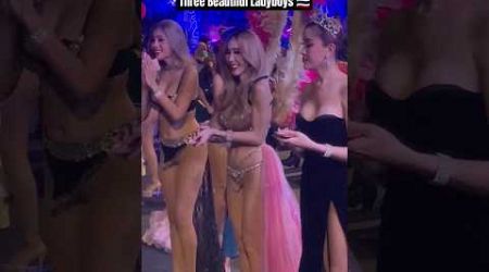 Three Beautiful Ladyboys #shorts #ladyboy #bangkok