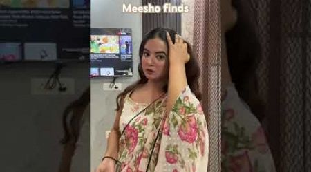 Meesho finds #anjalibisht #youtubeshorts #makeup #saree #popular