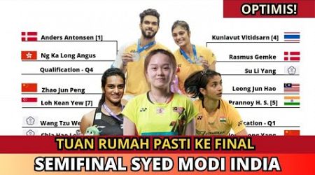 DOMINAN! JADWAL SEMIFINAL SYED MODI INTERNATIONAL 2024 #SyedModiIndiaInternational2024