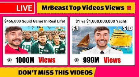 Squid Game In Real Life! | $1 vs $1,000,000,000 Yacht! |Live Views count