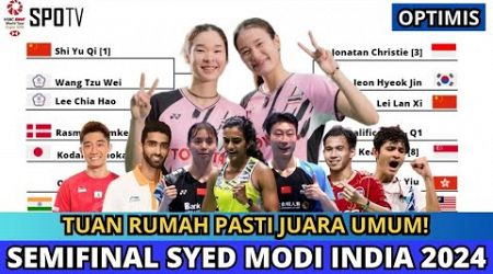 JADWAL SEMIFINAL SYED MODI INTERNATIONAL 2024 HARI INI #SyedModiIndiaInternational2024