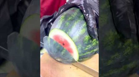 Fantastic!! Giant watermelon Fruit Cutting skills Bangkok