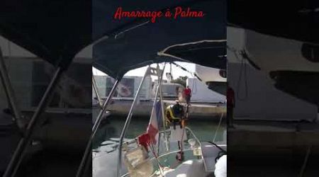 Amarrage à Palma #bavaria #sailing #bateau #travel #sailboat #boating #baleares