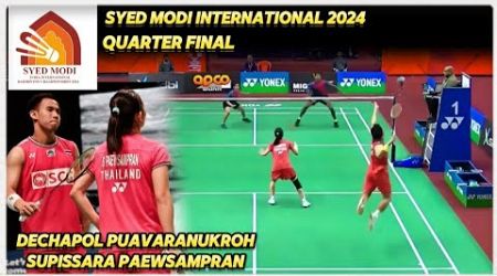 Dechapol Puavaranukroh/Supissara Paewsampran at Syed Modi India International 2024 Badminton