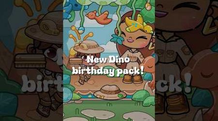 New Dino birthday pack! #avatarworld #aesthetic #fun #trends #pazu #fyp #tocaboca #reels