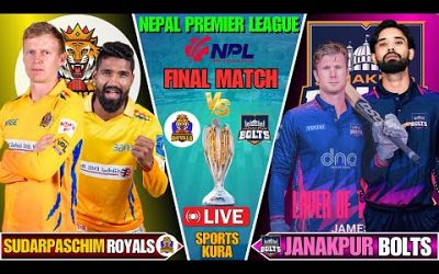 SUDARPASCHIM ROYALS VS JANAKPUR BOLTS | FINAL MATCH | NPL 2024 | LIVE SCORE AND COMMENTARY