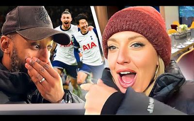 STUNNED! Flex &amp; Abbi At Spurs Hospitality For Cup Night | Vlog | Tottenham 4-3 Man United