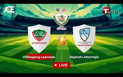 LIVE | Chittagong Learneds vs Rajshahi Attorneys | 3rd Match | T20 Cricket | T Sports