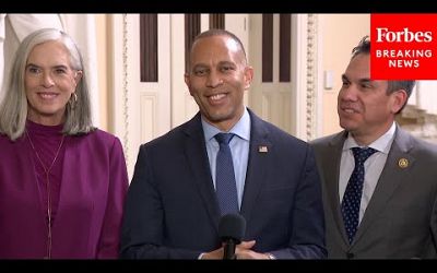 Hakeem Jeffries Celebrates Funding Bill: &#39;House Democrats Have Successfully Funded The Government&#39;