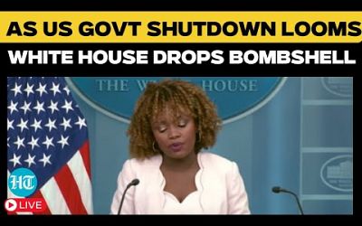 LIVE | White House Briefing | US Government Shutdown News Updates | Russia-Ukraine War | Syria