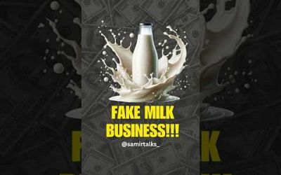 Fake milk se 10 Lakh income reality 