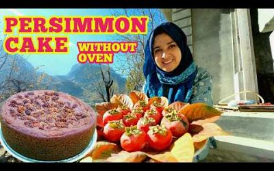 Persimmon Fruit Cake Without Oven | Daily Lifestyle Vlog | My Village | Happy Life | Vlogs New Video